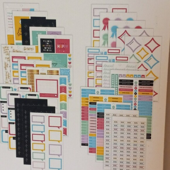 The Happy Planner Teacher Happy In Action, Planner Stickers B49 - Picture 5 of 6